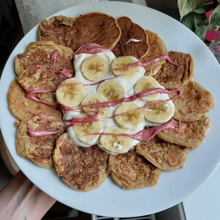Pancakes vegani alla banana